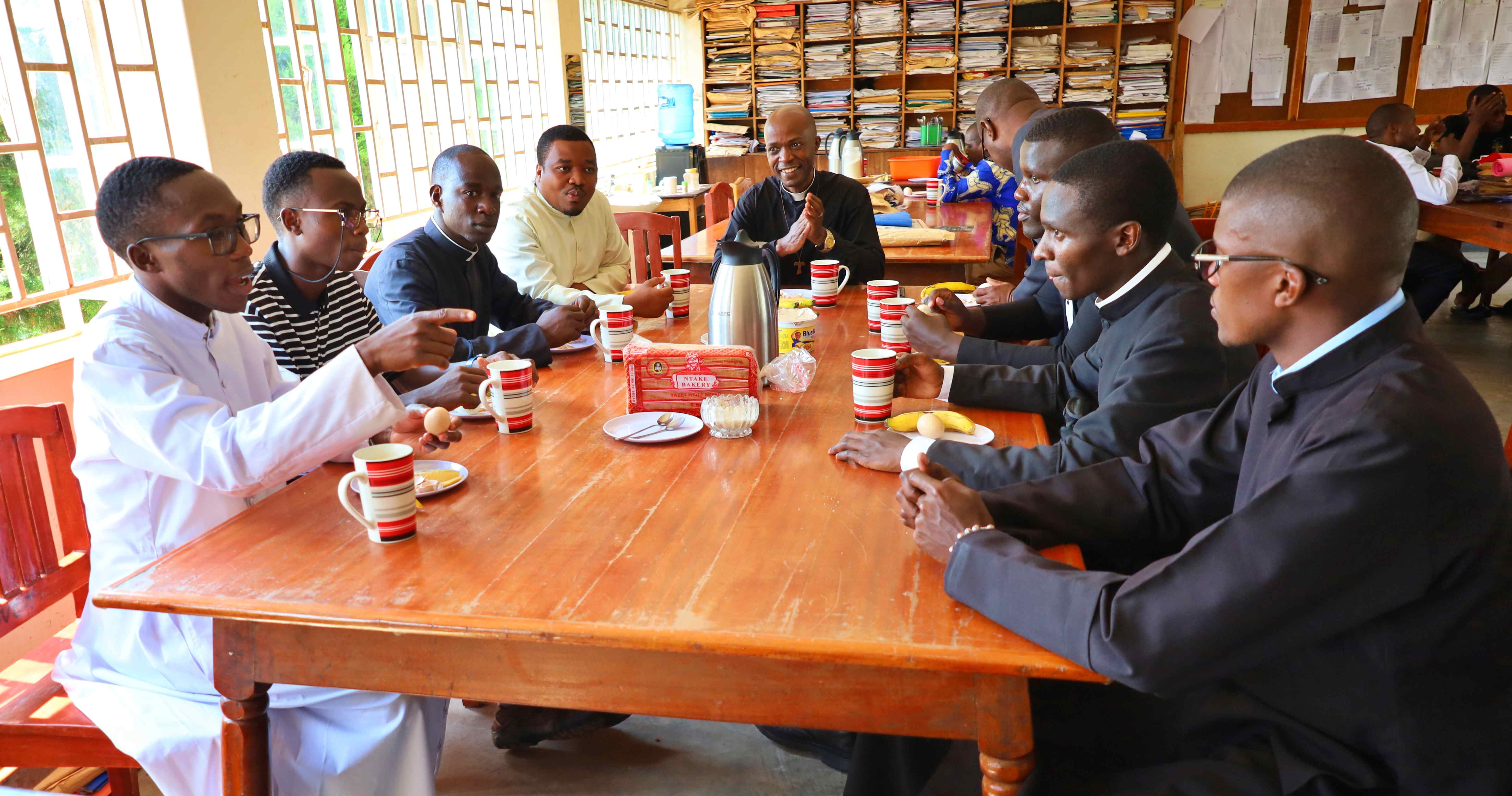 Welcoming  JOVOC Old Boys who are Seminarians 